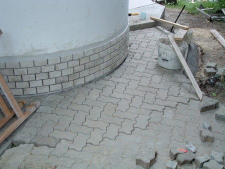 Térburkolat javítása, kiigazítása